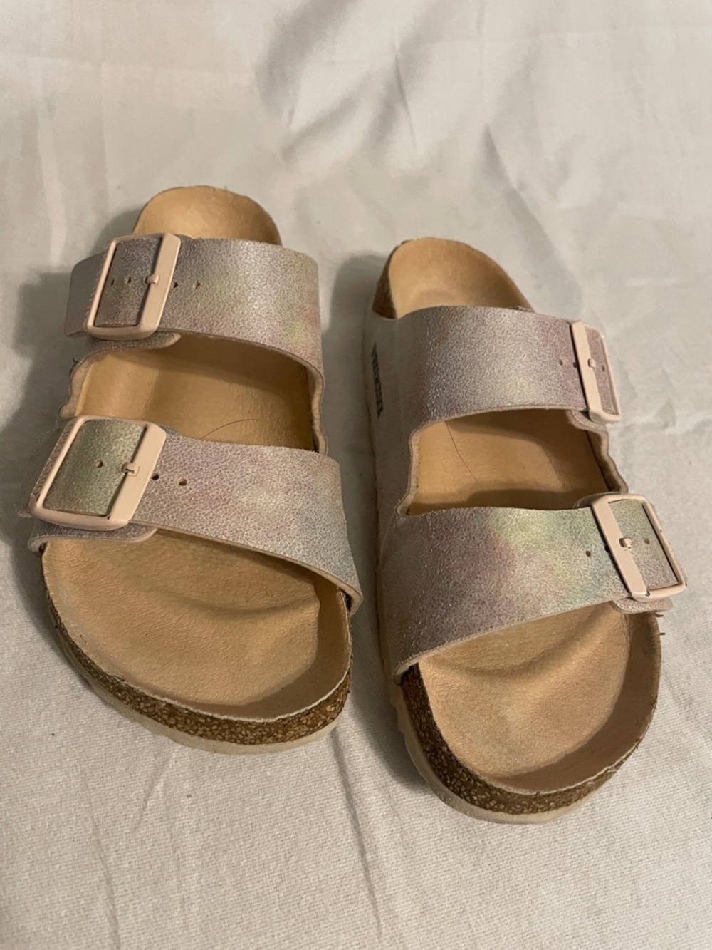 Birkenstock Iridescent Pastel Two-Strap Sandals